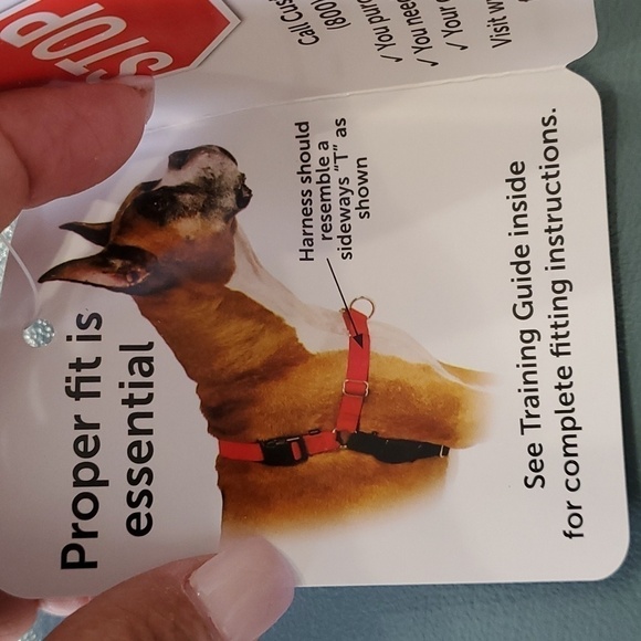 EASY WALK, dog harness. New in box. Size small. Green/gray. No-pull. - Picture 2 of 11